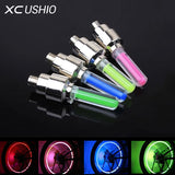 New Led Bicycle Lights 4pcs/set Wheel Tire Valve's Bike Accessories Cycling Led Bycicle Accessories Light