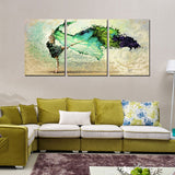 Home Decor Canvas Painting Abstract City Street Landscape Decorative Paintings Modern Wall Pictures 3 pcs Wall Art No Frame HY87