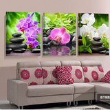 Home Decor Canvas Painting Abstract City Street Landscape Decorative Paintings Modern Wall Pictures 3 pcs Wall Art No Frame HY87
