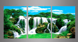 Home Decor Canvas Painting Abstract City Street Landscape Decorative Paintings Modern Wall Pictures 3 pcs Wall Art No Frame HY87