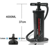 Outdoor inflator pump air inflator pump Motorboat inflator Manual inflation Portable inflatable equipment