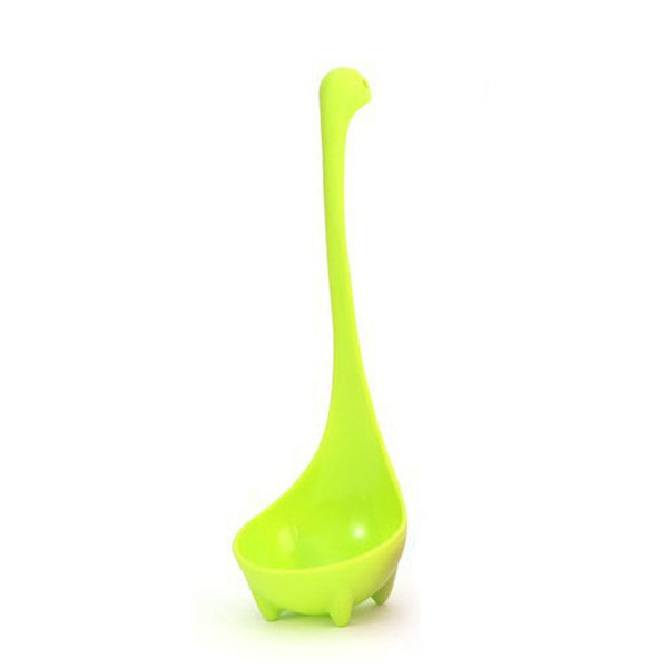 Creative Spoons Upright Spoons Candy Color Long-necked Dinosaur Model Tablespoon Dinnerware Cooking Tools Kitchen Accessories