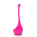 Creative Spoons Upright Spoons Candy Color Long-necked Dinosaur Model Tablespoon Dinnerware Cooking Tools Kitchen Accessories