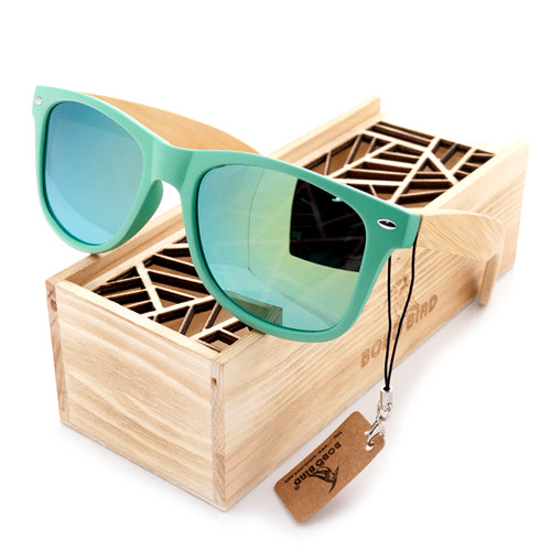 New arrival 2016 Fashion Wood Bamboo Sunglasses Women's Cute Eyewear Sun Glasses Handmade Cheap Sunglasses BS025