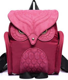 Newest X Feeling Fashion Cute Owl Backpack Women Cartoon School Bags For Teenagers Girls Nylon Women Backpack