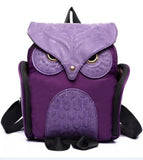 Newest X Feeling Fashion Cute Owl Backpack Women Cartoon School Bags For Teenagers Girls Nylon Women Backpack