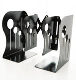 Retractable folding Fashion Desk Book holder metal office file organization storage rack for Home Decoration