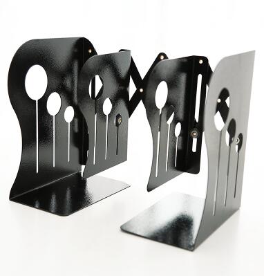 Retractable folding Fashion Desk Book holder metal office file organization storage rack for Home Decoration