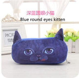 pencil case cat pencilcase 3D lapices material escolar pen pouch bag plush box school supplies trousse scolaire stylo papelaria