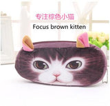 pencil case cat pencilcase 3D lapices material escolar pen pouch bag plush box school supplies trousse scolaire stylo papelaria
