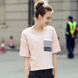 2017 New Summer Style Women T-shirt O-Neck Short Sleeve Women Top Tees Harajuku Casual Loose Split Shirts Alien Women Tops