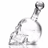 Crystal Head Vodka Bottle Skull Head Bottles Creative Gothic Wine Vodka Decanter 125ML 350ML 550ML 1000ML 4 Sizes Drop Shipping