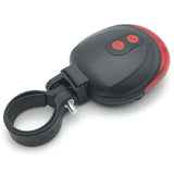 LED Bicycle Bike Light Night Mountain 5 LED+ 2 Laser Tail Light MTB Safety Warning Bicycle Rear Light Lamp Bike Accessories