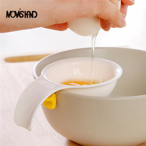 Mini Egg Yolk White Separator With Silicone Holder