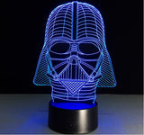 3D Novelty Light lampada led Death Star Table Lamp 3D Bulbing Light Touch Lava Lamp Star Wars night light baby Figure Kids Gif