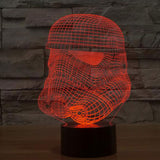 3D Novelty Light lampada led Death Star Table Lamp 3D Bulbing Light Touch Lava Lamp Star Wars night light baby Figure Kids Gif