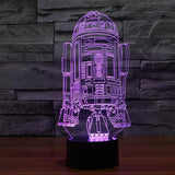 3D Novelty Light lampada led Death Star Table Lamp 3D Bulbing Light Touch Lava Lamp Star Wars night light baby Figure Kids Gif