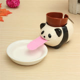Ceramic Bonsai Animal Planter Cute Cultivation Peropon Drinking Animal Tougue Pot Self Watering Critters Garden Ornaments