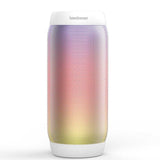 lewinner colorful Waterproof LED Portable Bluetooth Speaker BQ-615 Wireless Super Bass Mini Speaker with Flashing Lights FM