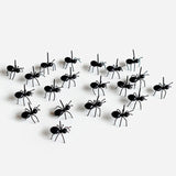 FHEAL 12pcs/set Cute Mini Ant Fruit Fork Eco Friendly Plastic Easy Decoration Kitchen Bar Kids Dessert Forks Tableware