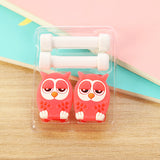 Creative Cartoon Kawaii Animal Hello Kitty Batman USB Cable Earphone Line Saver For Mobile Phone Charging Data Line Protector DM