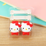 Creative Cartoon Kawaii Animal Hello Kitty Batman USB Cable Earphone Line Saver For Mobile Phone Charging Data Line Protector DM