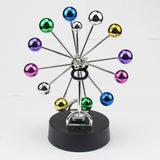 Ferris wheel Newton Pendulum Ball Home Creative Decoration Magnet  Rotary Perpetual Ball Office  DeskToy