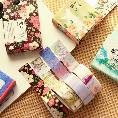 Misstime Paper Masking Tapes Japanese Washi Tape Diy Scrapbooking Sticker Stationery School Supplies Papeleria