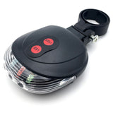 LED Bicycle Bike Light Night Mountain 5 LED+ 2 Laser Tail Light MTB Safety Warning Bicycle Rear Light Lamp Bike Accessories