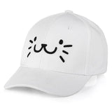 Cat Embroidery Women Baseball Cap Travel Sunscreen Female Bone Casquette Hats Summer Ladies Snapback Caps Women's Accessories