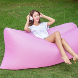 Two Styles Air Sleeping Bag Hangout Inflatable Hammock Air Bed Customized Portable Outdoor Sun Lounger 240*70cm Drop Shipping