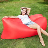 Two Styles Air Sleeping Bag Hangout Inflatable Hammock Air Bed Customized Portable Outdoor Sun Lounger 240*70cm Drop Shipping