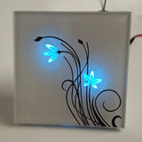 Wall Switch ON OFF Control Smart Touch Switch 2Gang 2Way AC110V-265V Light Switch White Crystal Glass Panel Switch Home Switch