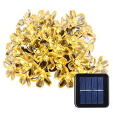 Solar String Lights 50 Led Blossom Flower Fairy Light Christmas Lights for Outdoor LED Garland Patio Party Wedding Decoration