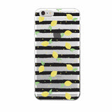 Food Fruit Coffee Pineapple Lemon Banana Cactus Strawberry Sushi Phone Case fundas For Samsung Galaxy J5 A3 A5 S5 S6 S7 edge