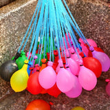 Water balloons 111pcs/bag Quickly Filling Magic Water-Filled Balloon Fight Kick Summer Toy Necessary Fetching Water balloon