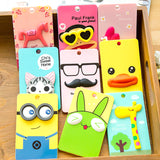 PVC Card Holders & Note ID Credit card holder Cartoon minions Panda Doraemon storage stationery Office school supplies