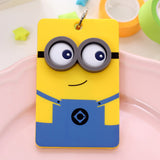 PVC Card Holders & Note ID Credit card holder Cartoon minions Panda Doraemon storage stationery Office school supplies