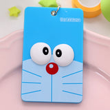 PVC Card Holders & Note ID Credit card holder Cartoon minions Panda Doraemon storage stationery Office school supplies