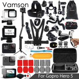 Vamson for Gopro Hero 5 Accessories Kit Super Set Waterproof Housing case 3 way monopod for Go pro hero 5 Vamson VS09