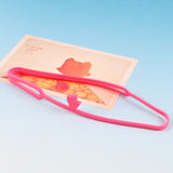 3PCS Unique and Novel Cute Silicone Finger Pointing Bookmark Students Mark Remarks Stationery Supplies