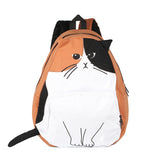 sac a dos Ears Cute Cat Japan Women Backpacks for Teenage Girl School Bag Mochila Gato Animal Print Fashion Canvas Bagpack 435