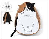 sac a dos Ears Cute Cat Japan Women Backpacks for Teenage Girl School Bag Mochila Gato Animal Print Fashion Canvas Bagpack 435