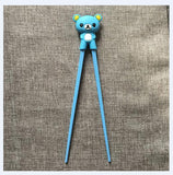 1 Pair Multi Color Cute Bear Panda Cat Minions Learning Training Chopsticks For Kids Children Chinese Chopstick Learner Gifts