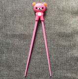 1 Pair Multi Color Cute Bear Panda Cat Minions Learning Training Chopsticks For Kids Children Chinese Chopstick Learner Gifts