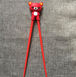 1 Pair Multi Color Cute Bear Panda Cat Minions Learning Training Chopsticks For Kids Children Chinese Chopstick Learner Gifts