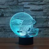 Star Wars Acrylic Table lamp 7 Colors Changing Desk Lamp 3D Lamp Novelty Led Night Light Millennium Falcon LED Light lampara Kid