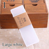 Cute Kawaii Transparent PP Plastic Pencil Case Lovely Pen Box For Kids Gift Office School Supplies Materials Free Shipping 700