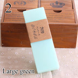 Cute Kawaii Transparent PP Plastic Pencil Case Lovely Pen Box For Kids Gift Office School Supplies Materials Free Shipping 700