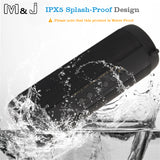 M&J Wireless Best Bluetooth Speaker Waterproof Portable Outdoor Mini Column Box Loudspeaker Speaker Design for iPhone Xiaomi